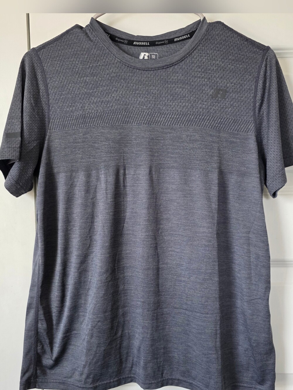 Russell Athletic Athletic Men's Grey Performance Crew Neck Shirt